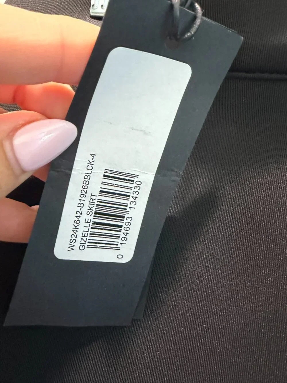RTA Gizelle Skirt — Black Maxi, NWT, Size 4